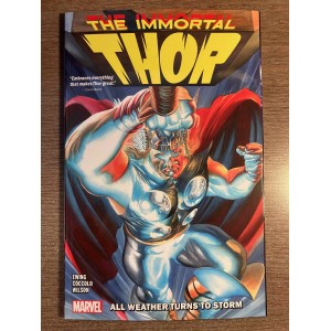 IMMORTAL THOR TP VOL. 01: ALL WEATHER TURNS TO STORM - MARVEL (2024)