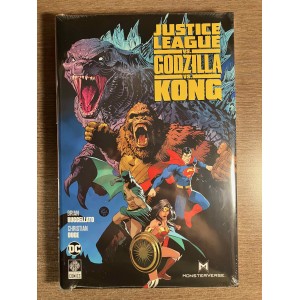 JUSTICE LEAGUE VS. GODZILLA VS. KONG HC - DC COMICS (2024)