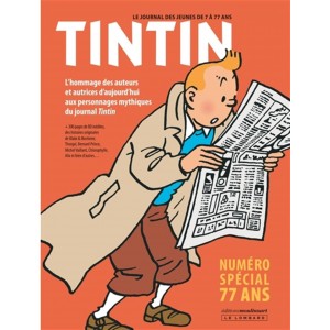 JOURNAL TINTIN SPÉCIAL 77 ANS - ÉDITIONS MOULINSART / LE LOMBARD (2023)