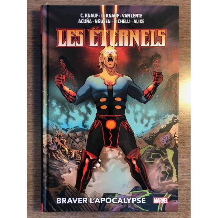 LES ÉTERNELS: BRAVER L'APOCALYPSE - MARVEL DELUXE - PANINI COMICS (2021)