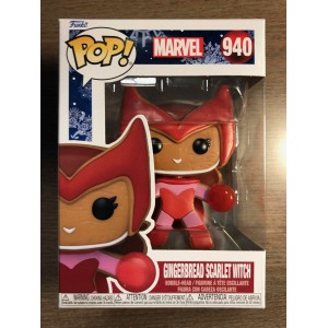 FUNKO POP! MARVEL HOLIDAY #940 - GINGERBREAD SCARLET WITCH