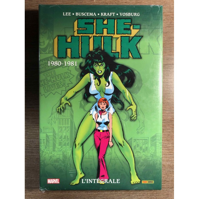 SHE-HULK INTÉGRALE 1980-1981  -  PANINI COMICS (2022)
