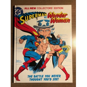 SUPERMAN VS. WONDER WOMAN HC TABLOID EDITION - DC COMICS (2020)
