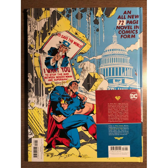 Superman Vs Wonder Woman Hc Tabloid Edition Dc Comics 2020 