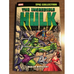 INCREDIBLE HULK EPIC COLLECTION TP VOL. 01 NEW PTG - MAN OR MONSTER? - MARVEL (2021)