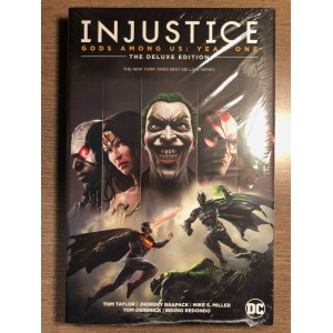 INJUSTICE GODS AMONG US YEAR ONE HC DELUXE EDITION - DC COMICS (2018)